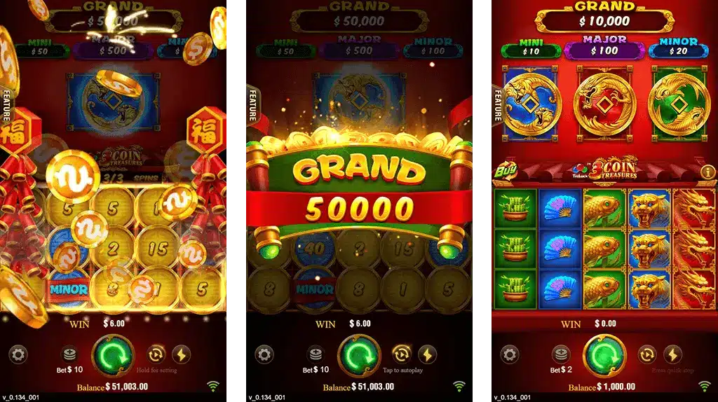 3 Coins Pb77Co Bonus